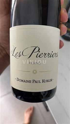 Alsace Riesling Domaine Paul Kubler Les Pierriers Ikke årgangsbestemt