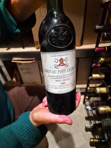 Bordeaux Pessac-Léognan Château Pape Clément 1986
