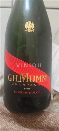 Vin Blanc brut Cordon Rouge G.H. Mumm Non millésimé France Champagne AOC