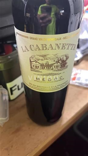 Burdeos Médoc La Cabanette Sin añada