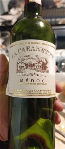 Bordeaux Médoc La Cabanette Non-Vintage