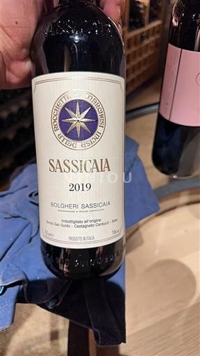 Toscana No especificado Tenuta San Guido Sassicaia 2019