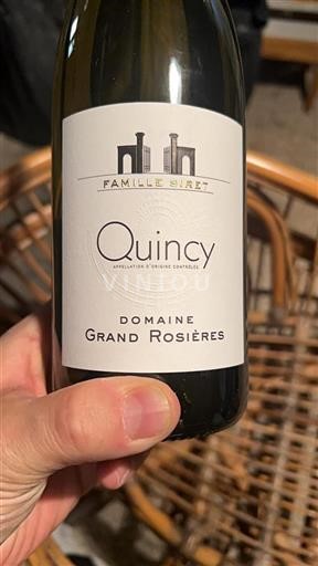 Loiredalen Quincy Domaine Grand Rosières 2019