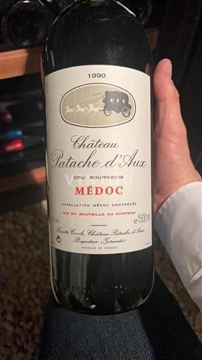 Bordeaux Médoc Cru Bourgeois Château Patache Aux 1990