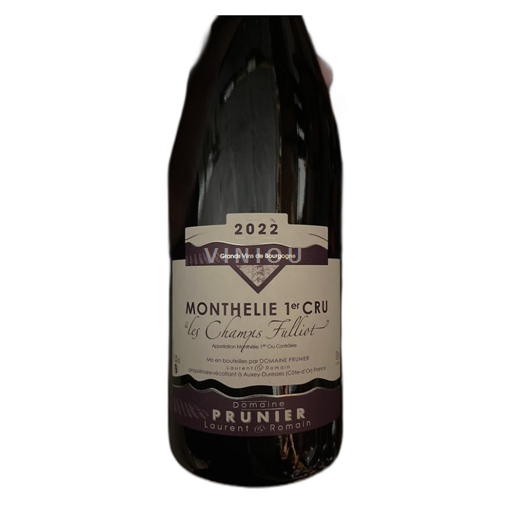 Borgoña No especificado Domaine Prunier les Champs Fulliot 2022