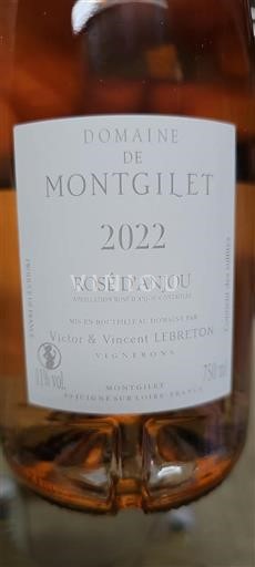 Loiredalen Rosé d'Anjou Domaine Montgilet 2022