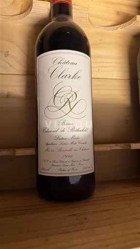 Bordeaux Listrac-Médoc Château Clarke 1996
