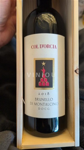 Toscane Brunello di Montalcino Col Orcia 2018