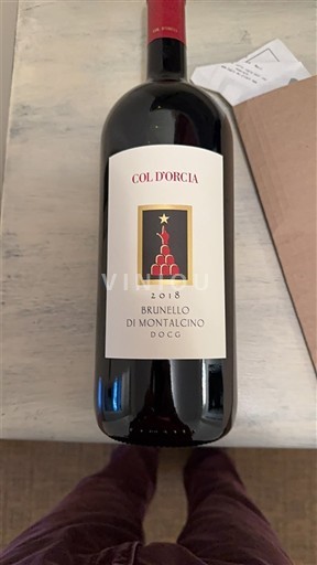 Toscane Brunello di Montalcino Col Orcia 2018