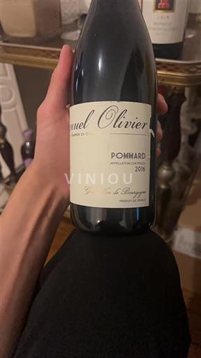 Bourgogne Pommard Grand Cru Manuel Olivier 2016