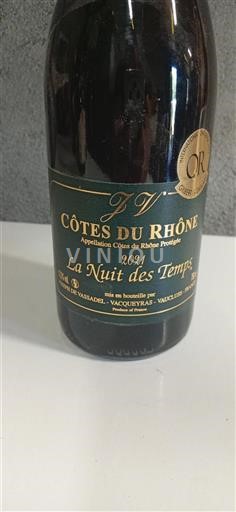 Valle del Rodano Côtes-du-Rhône Joseph De Vassadel La Nuit des Temps 2021