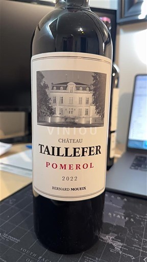Bordeaux Pomerol Château Taillefer 2022