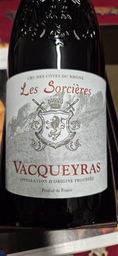 Rhône Valley Vacqueyras Les Sorcières 2023