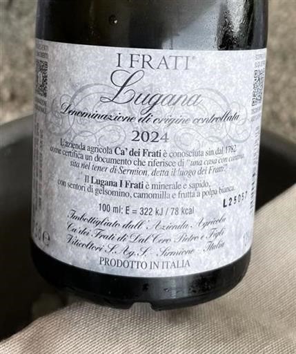 Lombardía Lugana Cà Dei Frati I Frati 2024
