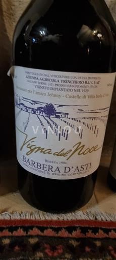 Piemonte Barbera d'Asti Azienda Agricola Trinchero Vigna del Noce 1994