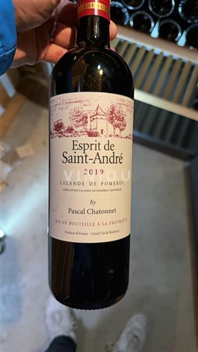Бордо Лаланд-де-Помроль Esprit De Saintandré 2019