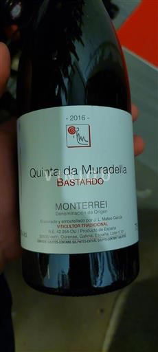 Galicia Monterrei Quinta Da Muradella Bastardo 2016