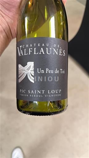 Languedoc Pic-saint-loup Château Valflaunes Un Peu de Toi 2022