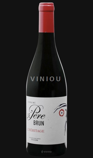Thung lũng Rhône Côtes-du-rhône Domaine Le Père Brun L'Héritage 2024