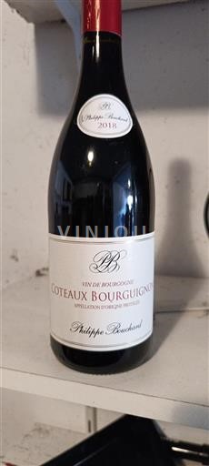 Borgonha Coteaux da Borgonha Philippe Bouchard 2018