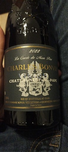 Valle del Ródano Châteauneuf-du-Pape. Charles Bonvin La de Mon Père 2022