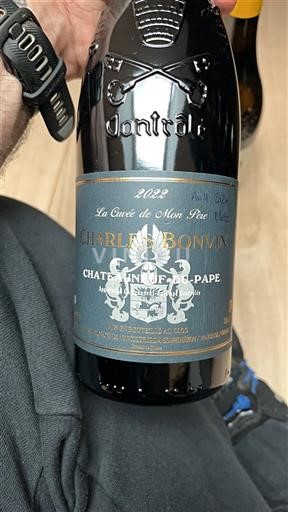 Vins Châteauneuf-du-pape Charles Bonvin - La Cuvée de Mon Père