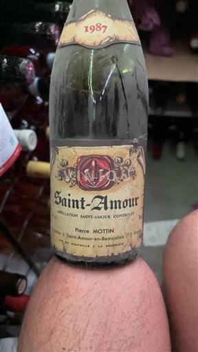 Beaujolais Saint-Amour Pierre Mottin 1987