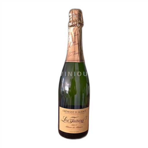 Vin Blanc brut Blanc de Blancs Les Faîtières Non millésimé France Alsace Crémant-d'alsace AOC