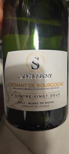 Borgogna Crémant di Borgogna Sainchargny N° Quatre-vingt-deux Senza annata