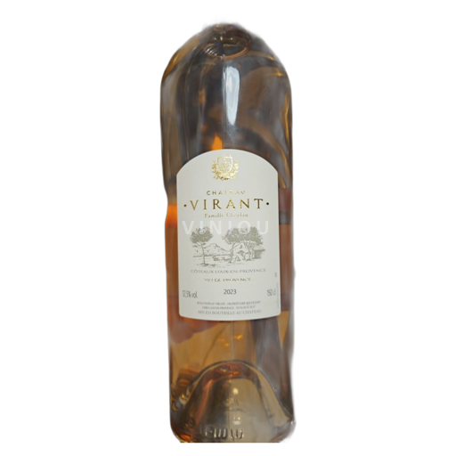 Vin Rosé sec Château Virant 2023 France Provence Coteaux-d'aix-en-provence AOC