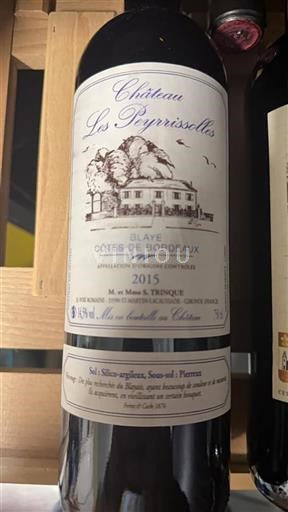 Burdeos Blaye-Côtes de Burdeos Château Les Peyrissoles 2015