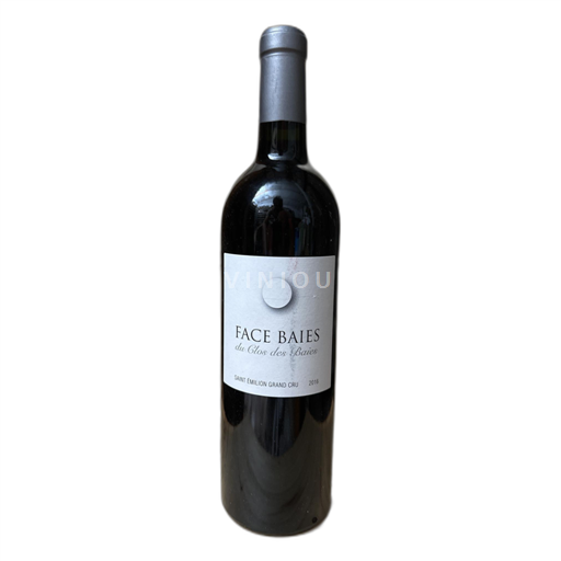 Burdeos Saint-Émilion Gran Cru Clos des Baies Grand Cru Classé Face Baies 2016