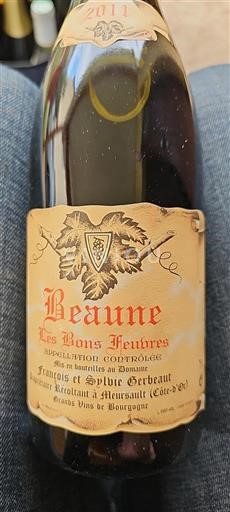 Bourgondië Beaune François Et Sylvie Gerbeaut Les Bons Feuvres 2011