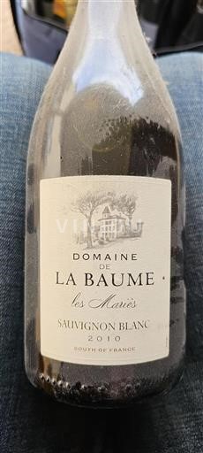 Languedoc Ospecificerad La Baume Les Mariés 2010