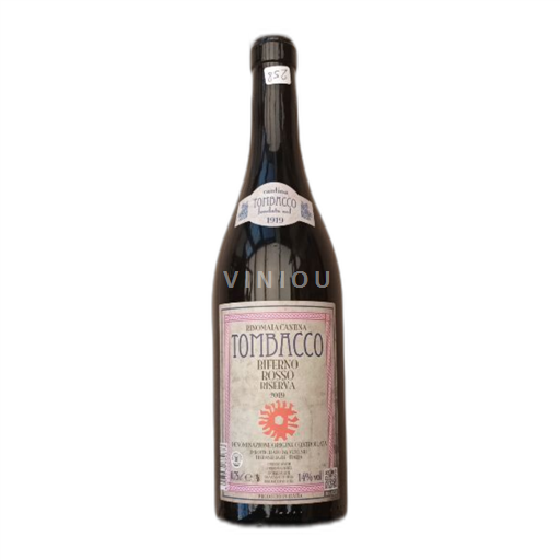 Molise Biferno Tombacco Anno Domini Trevisana Biferno Rosso Riserva 2019