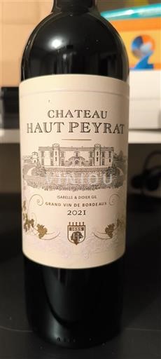 Burdeos Bordeaux Château Haut Peyrat 2021