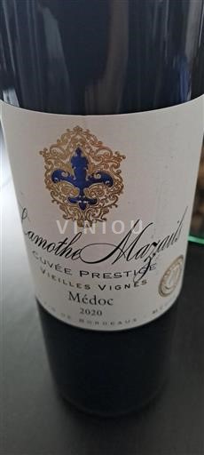 Bordeaux Médoc Lamothemazouat Prestige - Vieilles Vignes 2020