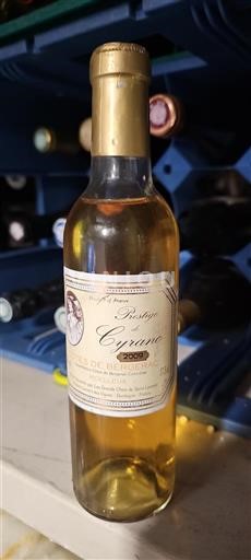 Sudoeste Côtes de Bergerac Les Grands Chais De Saintlaurent Prestige de Cyrano 2009