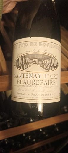Bourgogne Ospecificerad Premier Cru Domaine Jean Moreau Beaurepaire 2012