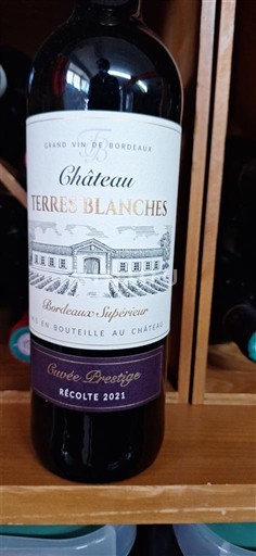 Bordeaux Bordeaux Supérieur Château Terre Blanche Prestige 2021