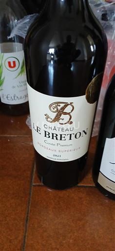 Bordeaux Bordeaux Supérieur Château Le Breton Premium 2021