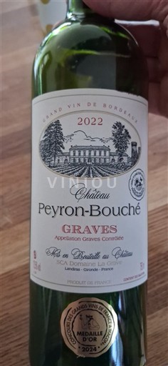 Bordo Гравес Château Peyronbouché 2022