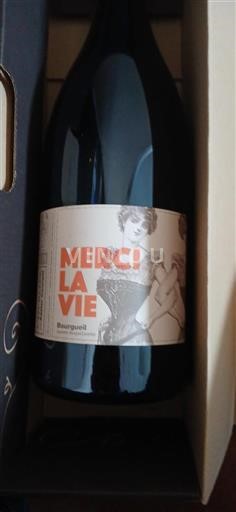 Loiredalen Bourgueil Merci La Vie Icke årgångsbetecknad