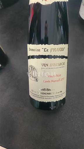 Alsacia No especificado Domaine Le Freud Mamsell 2017