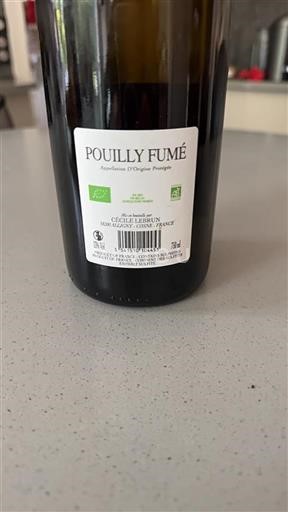 Thung lũng sông Loire Pouilly-fumé Cécile Lebrun 2018