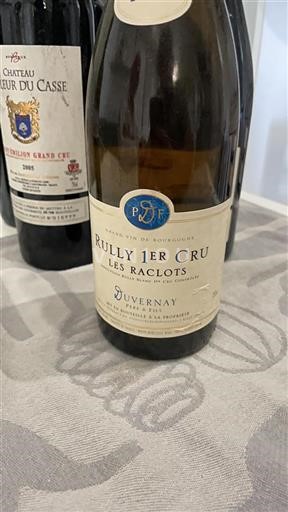 Vin Blanc sec Les Raclots Duvernay Père & Fils Non millésimé France Bourgogne AOC Premier Cru