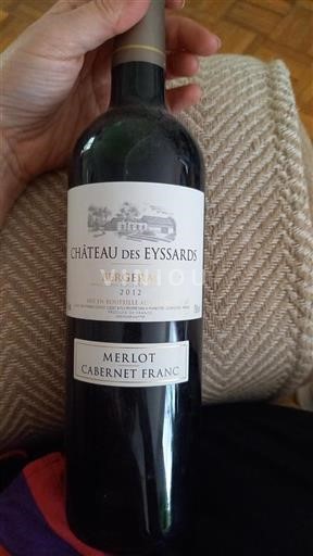 Sydväst Bergerac Château Des Eyssards 2012