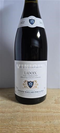 Burgundi Ladoix Domaine Maillard Père & Fils Les Chaillots 2022