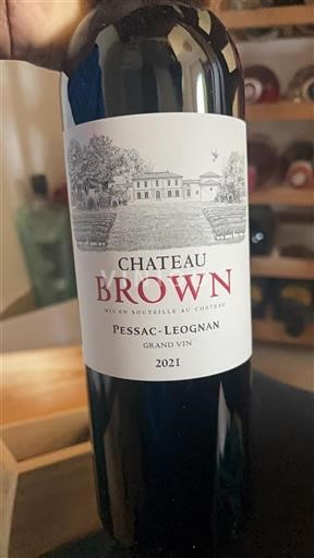 Bordeaux Pessac-Léognan Château Brown 2021