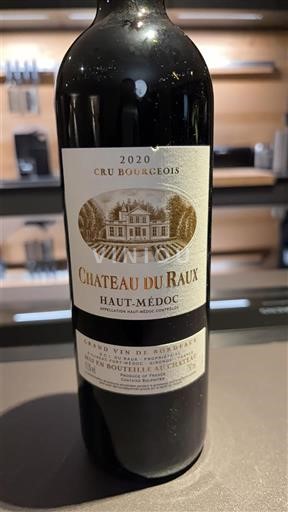 Bordeaux Haut-Médoc Cru Bourgeois Château Raux 2020